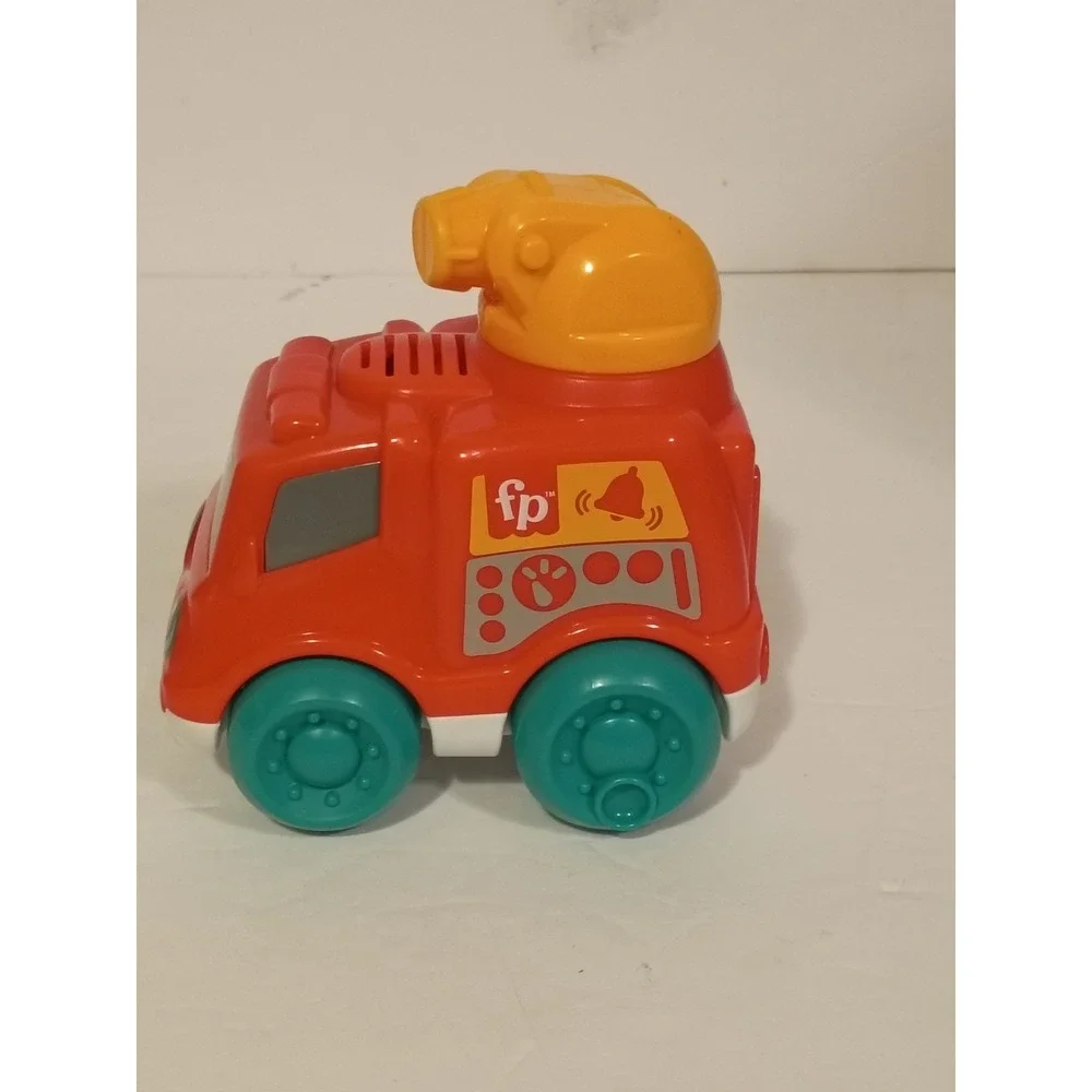 Fisher Price Chime & Ride Fire‎ Truck Push Along Toy.